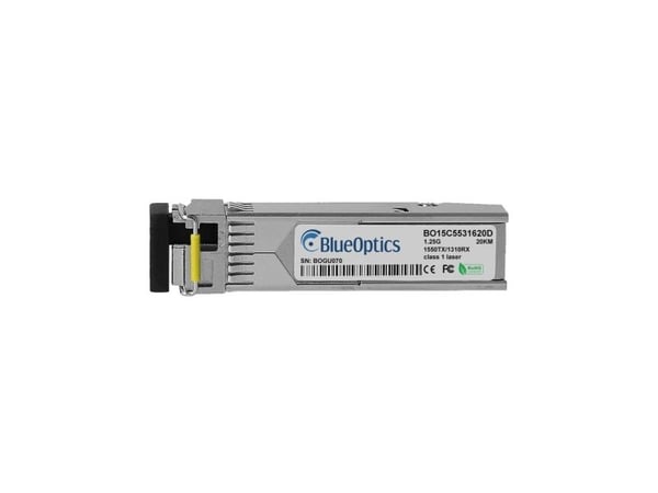 BlueOptics SFP-GD-BD53-BO, Fiber optisk, 1250 Mbit/s, SFP, SFP, BX-D, 40000 m BlueOptics SFP-GD-BD53-BO, Fiber optisk, 1250 Mbit/s, SFP, SFP, BX-D, 40000 m