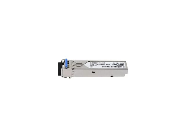 BlueOptics SFP-1G-BX40-U-BO, Fiber optisk, SFP, 40000 m, 1310 nm, 1490 nm, 1000BASE