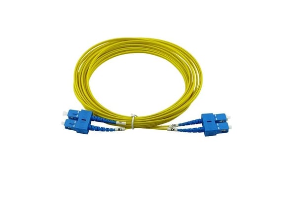 Kompatibel Cisco CAB-SMF-SC-SC-7 BlueOptics dupleks fiberoptisk patchkabel, SC-UPC/SC-UPC beige, 7,5 meter, singlemode, E9/125µm G.657.A1, inngangs...