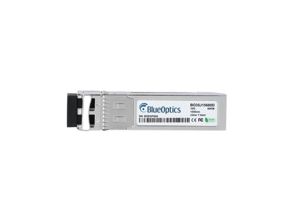 BlueOptics SFP-10G-ZRW-BO, Fiber optisk, 10000 Mbit/s, SFP+, SFP+, ZR, 80000 m