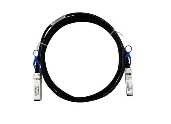 BlueOptics SFP28-DAC-0.5M-F5-BL, 0,5 m, SFP28, SFP28, Uros/uros, Musta, 25 Gbit/s