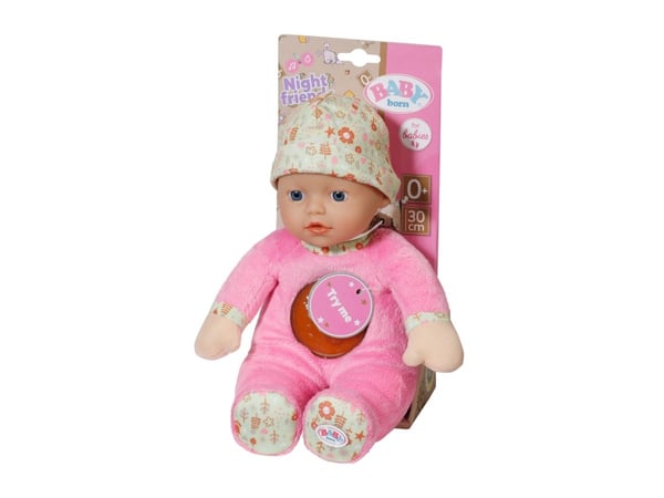 BABY born Nightfriends for babies, Vauvanukke, Sukupuolineutraali, Tyttö, 300 mm, 266 g, Monivärinen