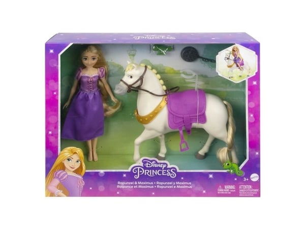 Disney Princess Rapunzel & Maximus Toy Figur