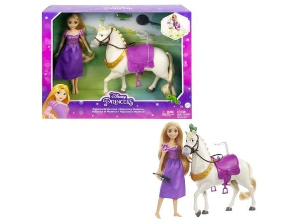Disney Princess Rapunzel & Maximus Toy Figur