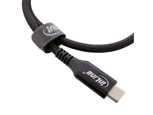 InLine 59944N, Musta, 12 mm, 150 mm, 10 kpl, Muovipussi