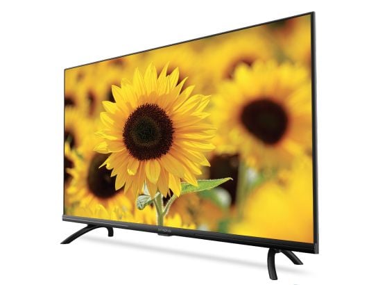 Strong SRT32HD5553 - 32" Diagonalklasse D555 Series LED-bakgrunnsbelyst LCD TV - Smart TV - Android TV - 720p 1366 x 768 - HDR - skinnende svart