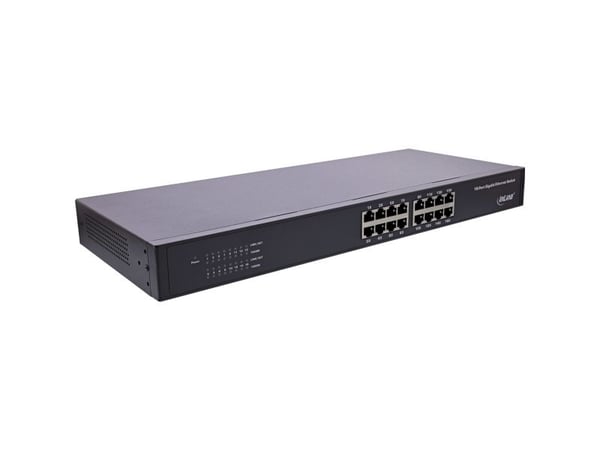 InLine 32311O, Gigabit Ethernet (10/100/1000), Rack-montering, 1U
