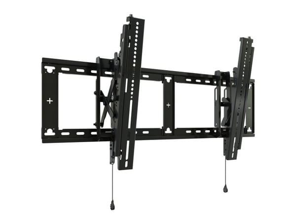 Chief Fit Large Extended Tilt Wall Mount - For Displays 43-86" - Black - Monteringssett (veggmontering, støtte) - utvidet tilt - for LCD-skjerm - l...