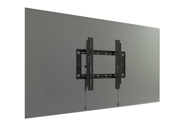 Chief Fit Medium Tilt Wall Mount - For Displays 32-65" - Black - Monteringssett (veggmontering) - lav profil - for flatpanel - svart - skjermstørre...