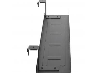 InLine 23198B Kabelbricka/hylla för montering under skrivbord/hylla - Svart - Längd 59cm, Bredd 13,1cm, Höjd 7,4cm