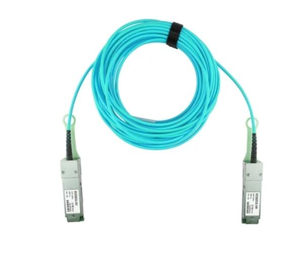 BlueOptics Networks QSFP-100G-AOC-1M Yhteensopiva BlueOptics AOC QSFP28 BO282803L1M ( Q28-AOC-1M-F5-BO )