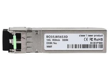 BlueOptics 0064-BO, Fiber optisk, 10000 Mbit/s, SFP+, LC, 300 m, 850 nm