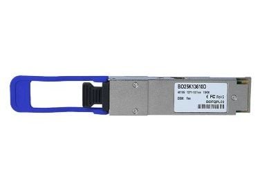 BlueOptics VX_00017 -BO, Fiber optisk, 40000 Mbit/s, QSFP, LC, 10000 m, Sølv