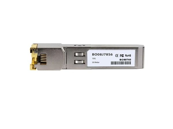 BlueOptics PGYJT-BO, Fiber optisk, SFP+, 30 m, 10 Gigabit Ethernet, 10GBASE, Aluminium