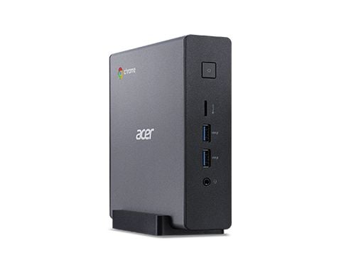 Acer Chromebox CXI4 - Mini-PC 1 x Core i3 10110U / inntil 4.1 GHz - RAM 8 GB - flash - eMMC 64 GB - UHD Graphics - Gigabit Ethernet - Chrome OS (me...