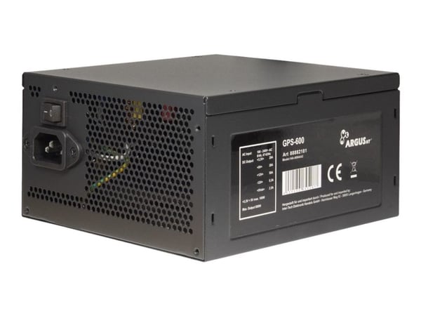 Argus GPS-600 - Strømforsyning (intern) - ATX12V 2.4 - 80 PLUS Gold - AC 100/240 V - 600 watt