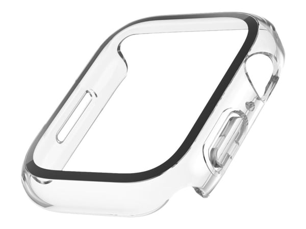 Belkin SCREENFORCE - Beskyttende deksel for smartarmåndsur - temperert kurve, 2-i-1 - polykarbonat, herdet glass - blank