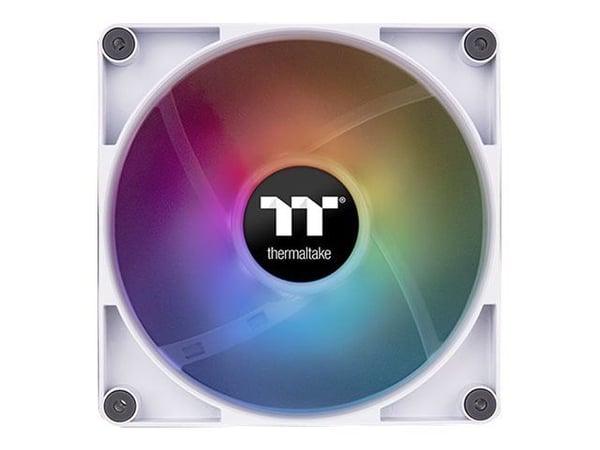 Thermaltake CT120 ARGB Sync - Kabinettvifte - 120 mm - hvit (en pakke 2)
