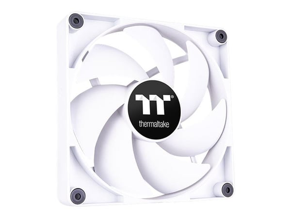 Thermaltake CT120 - Kabinettvifte - 120 mm - hvit (en pakke 2)