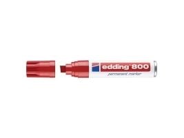 Permanent marker Edding 800, sned, röd