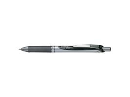 Pentel EnerGel XM - Rulleballpenn - svart - gelblekk - 0.7 mm - medium - retraktil
