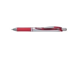 Pentel EnerGel XM Klick - Rulleballpenn - rød - gelblekk - 0.7 mm - medium - retraktil