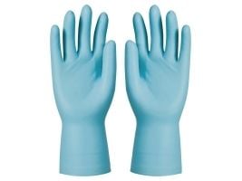 Käsineet Dermatril 743, nitriili, koko 7, laatikko 50 kpl.