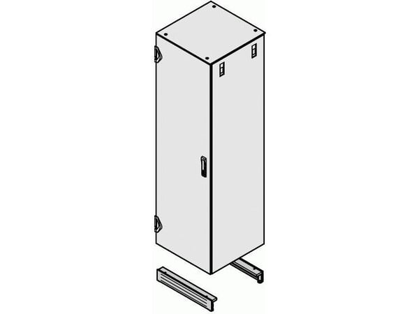 Schroff Base/plinth with ventilation, 600 mm, 100 mm