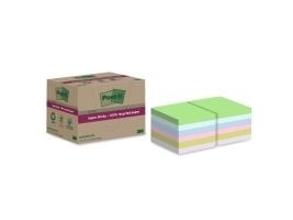 3M tarralappu Super Sticky Recycling 654 RSS12COL fb 12 kpl ( 654 RSS12COL )