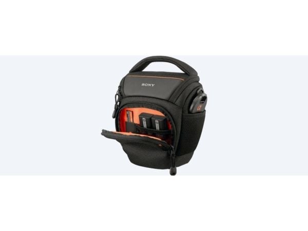 Sony LCS-AMB - Fodral för digitalkamera med objektiv - polyester - svart - för a3500; a68; a7 II; a7 III; a7 IV; a77 II; a7R II; a7R III; a7s II; a...