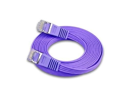 SLIM Patchcords SLIM UTP verkkokaapeli violetti 0,1 m Cat6 U/UTP (UTP) (PKW-SLIM-KAT6 0,1 VT)