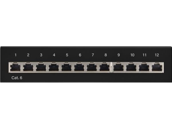Goobay Network Devices, RJ-45, Cat6, S/UTP (STP), 22/26, Sort, Metal