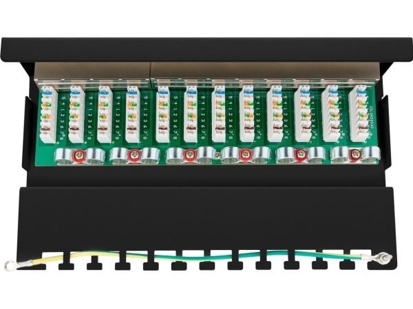 Goobay Network Devices, RJ-45, Cat6, S/UTP (STP), 22/26, Sort, Metal