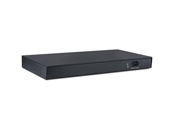 InLine 32324P, Gigabit Ethernet (10/100/1000), Full tosidig, Strøm over Ethernet (PoE), Rack-montering, 1U