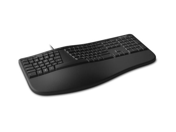 Microsoft Ergonomic Keyboard - Tastatur - USB - Fransk - svart