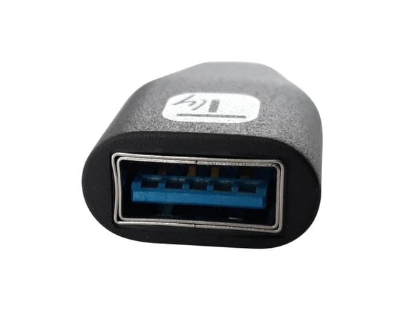 Techly IADAP-USB30-CMAFTY, USB A, USB C, Svart