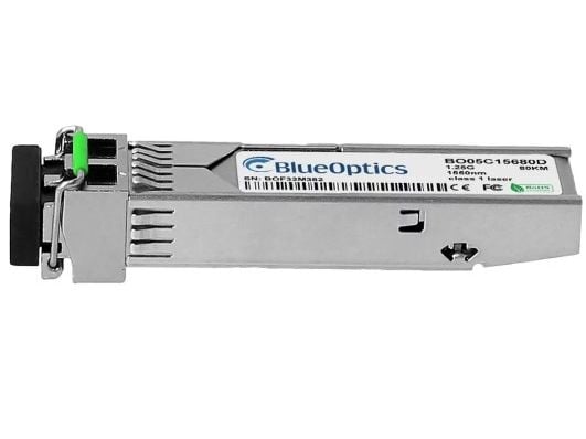 BlueOptics V50017-U468.K500-BO, Fiberoptikk, 1250 Mbit/s, SFP, LC, 80000 m, 1550 nm