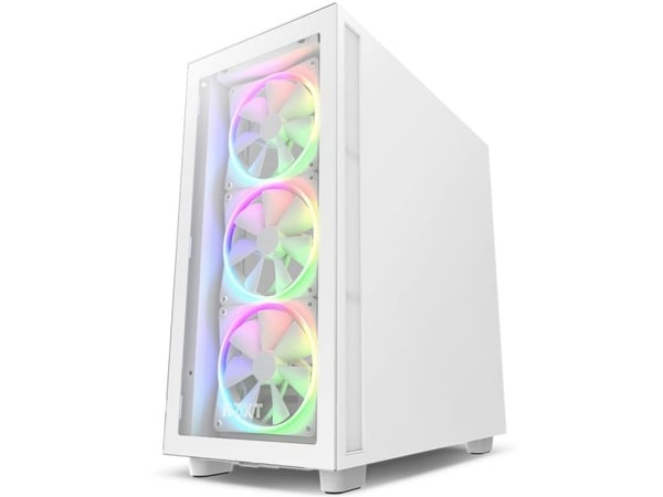 NZXT CM-H71EW-02, Midi Tower, PC, Hvit, ATX, Micro ATX, Mini-ATX, 3x 140 mm, 120,140 mm