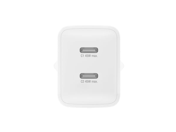 Laddare PDPlug Dual 45W GaN 2C