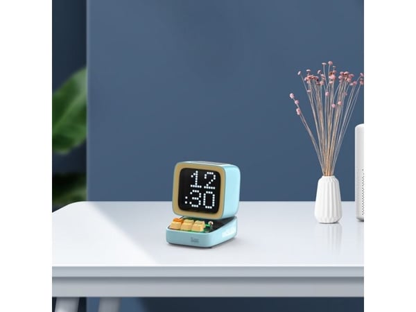Divoom Ditoo Pro Gonik BT black, Trådløs, Stereo bærbar høyttaler, Blå, LED, Innebygd batteri, 8 timer