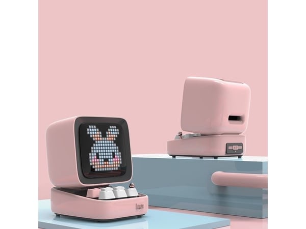 Divoom Dito Pro, Trådløs, Rosa