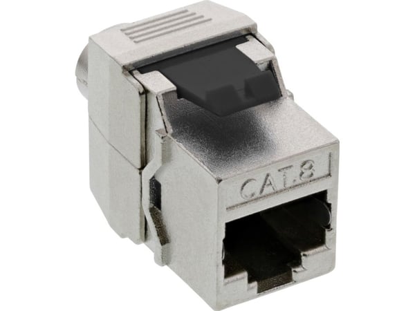InLine 76202G, RJ-45, naarasliitin, Cat8.1, 1 kpl