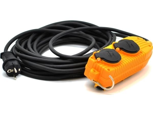 Brennenstuhl Brennustuhl Powerblock IP54 käytetty 10 m pitkä 4x230V/16A H07RN-F 1169604010