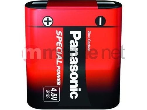 Panasonic batteri 3R12, 1 st.