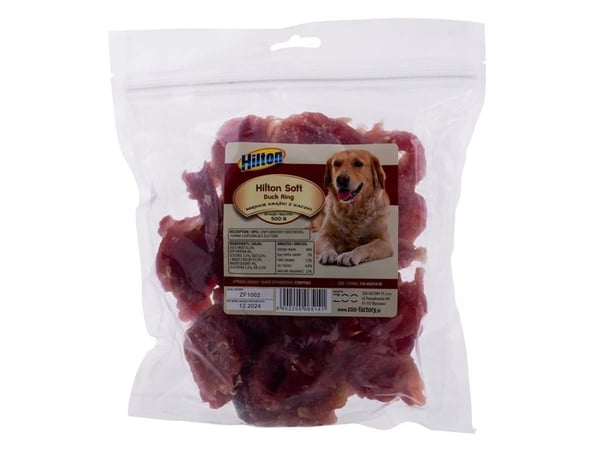 HILTON Myke anderinger - hundegodbit - 500g