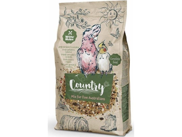 Witte Molen Country 550 g suuri papukaijan- ja kakadunruoka