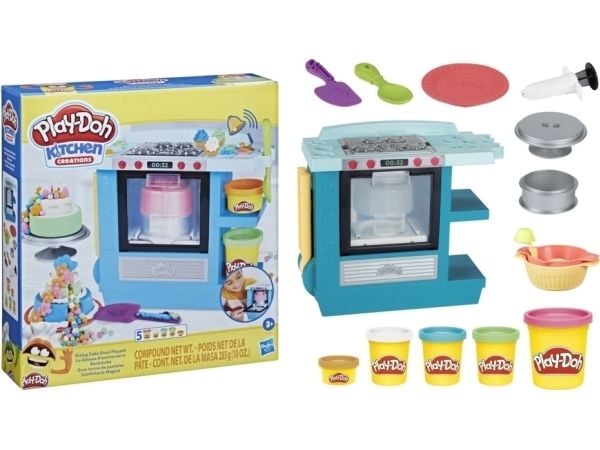 Play-Doh Kitchen Creations Rising Cake Oven ‑leikkisetti
