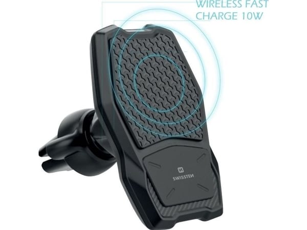 Swissten SV0153268010, Mobiltelefon / smartphone, Passiv hållare, Bil, Svart