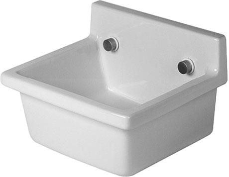 Duravit 0313480000, Veggmontert vask, Keramisk, Hvit, 480 mm Duravit 0313480000, Veggmontert vask, Keramisk, Hvit, 480 mm