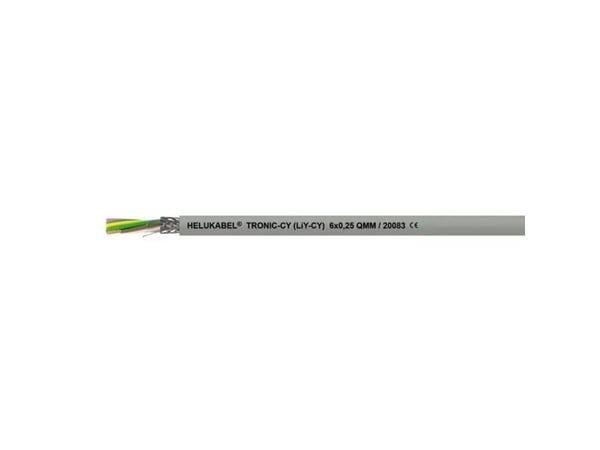 HELU datakabel 1 x 0,34 mm² grå 100 m